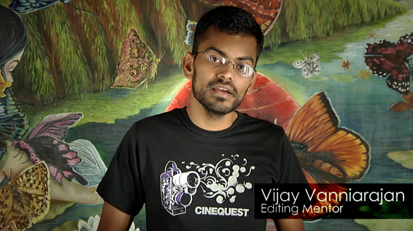 Editing - Vijay Rajan shows the dynamics of editing and how to use the Adobe Premiere CS5 Software.
