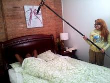 Servitude Behind The Scenes Laying In Bed